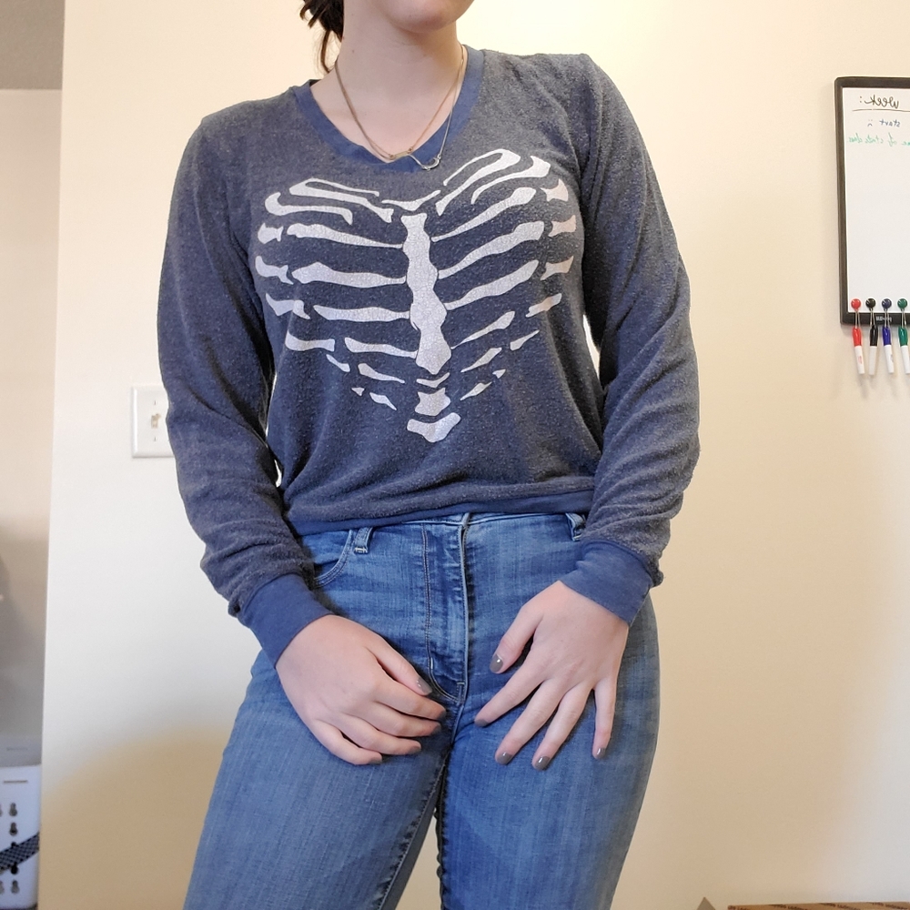 Wildfox Skeleton Sweater